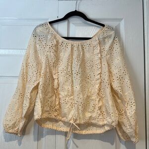 Joie eyelet top